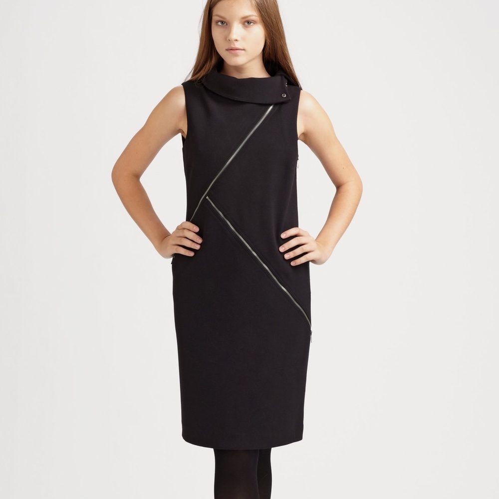 MICHAEL Michael Kors Asymmetric Zipper Dress